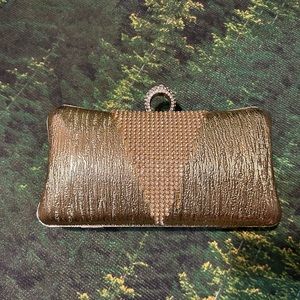 Elegant Gold Hand Bag